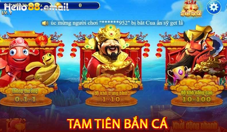 Tam Tiên Bắn Cá